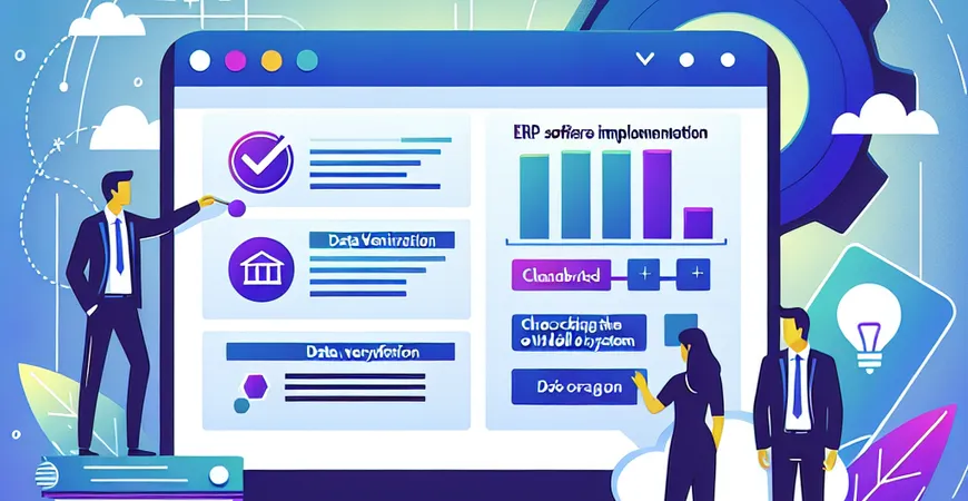 ERP 软件实施数据咋校验？老系统对接核查方法